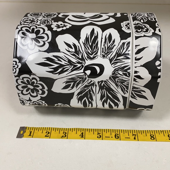 NWT RARE Missoni for Target Black & White Floral Jar - Picture 5 of 5